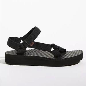 Teva Women’s Black Universal Midform Sandals—9
